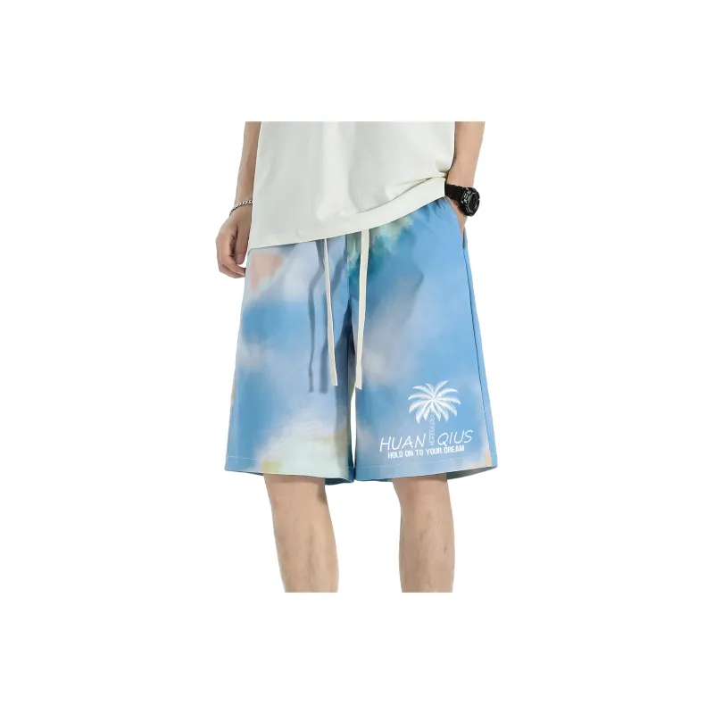 HUANQIU Casual Shorts Unisex-12