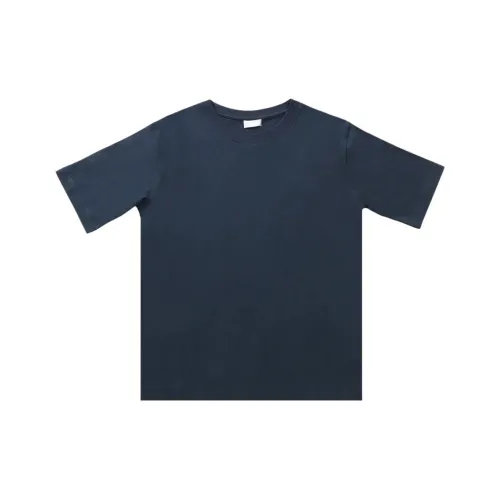 DRIES VAN NOTEN Regular Cotton T shirt Navy