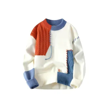 XUANSHU Sweaters Unisex Blue