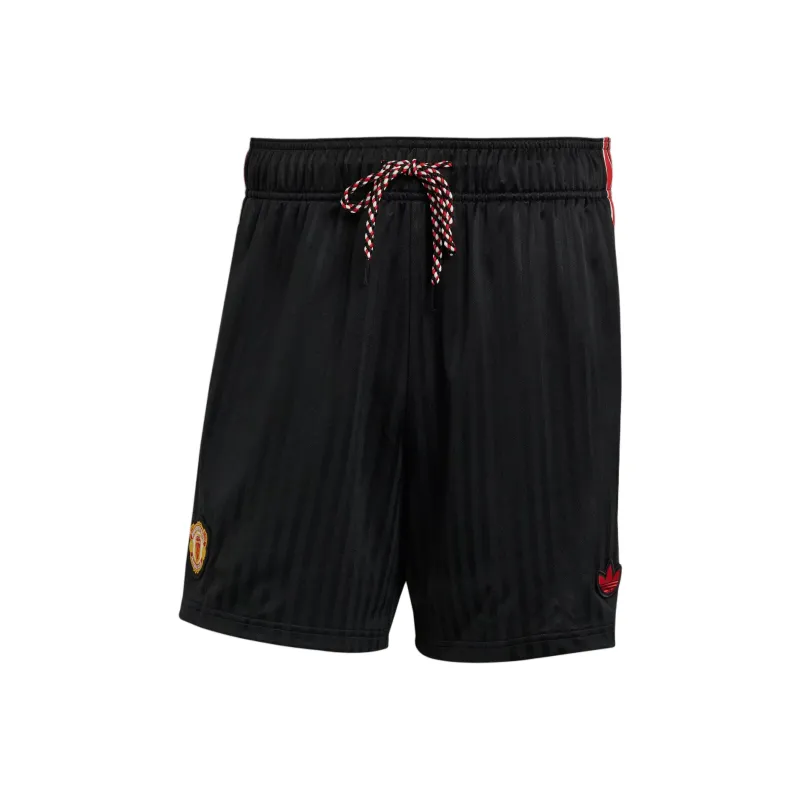 Adidas Originals Free Shipping With AdiClub Manchester United Terrace Icons Shorts-0