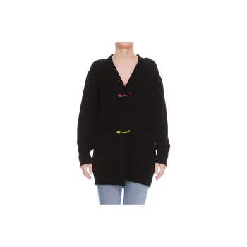 VERSACE SS22 Fitted Knitwear Women's Black