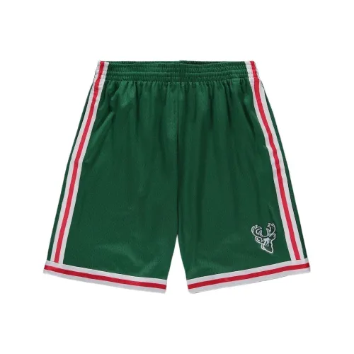 NBA x Mitchell & Ness Milwaukee Bucks Basketball Shorts Men's Green
