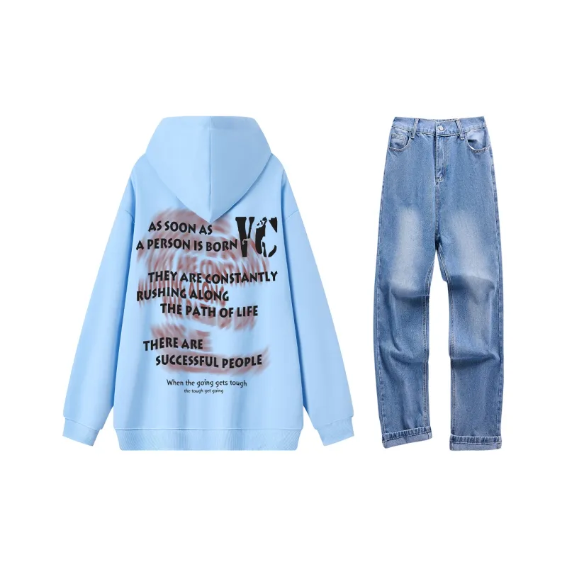 VniVerseVClub Sweatshirt Set Unisex-24