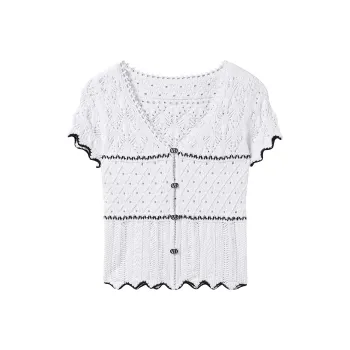 Miss Sixty Knitwear Women's White Black