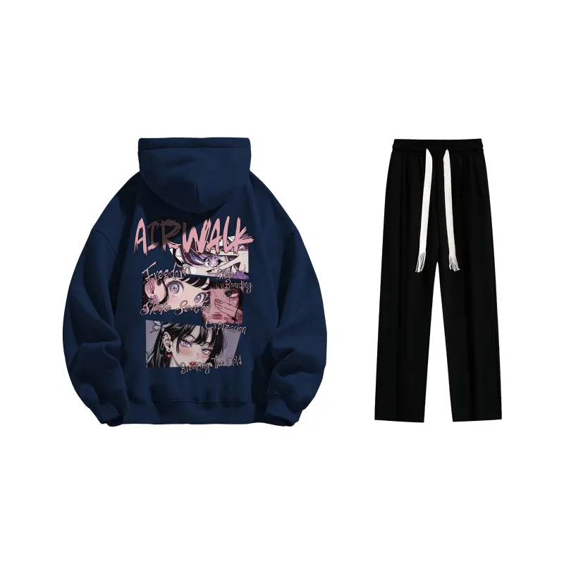 Airwalk Sweatshirt Sets Unisex-126