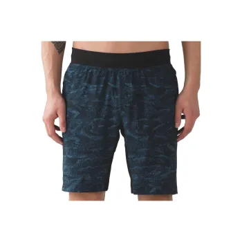 Lululemon T.H.E. Linerless Casual Shorts Men's Blue Black