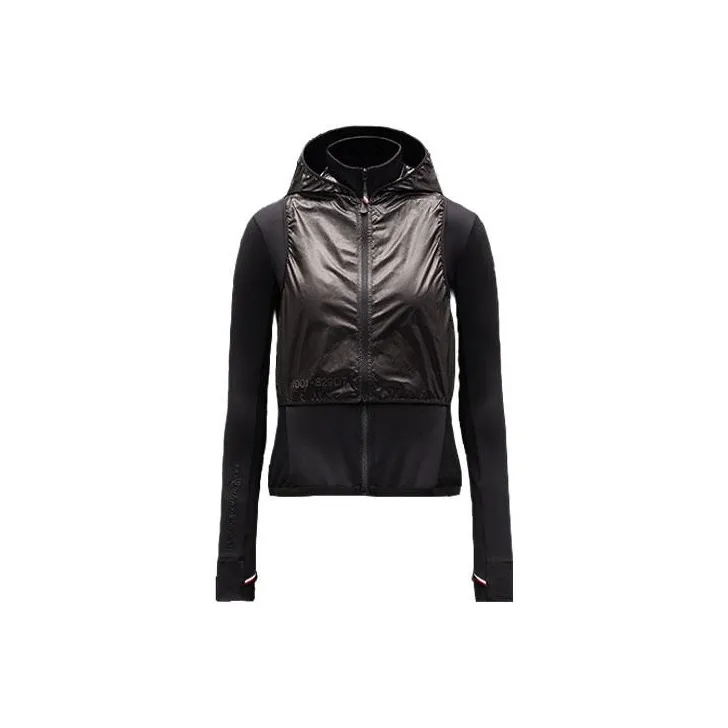 Moncler Panelled-bodice Hooded Jacket-0