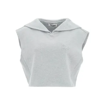 MIU MIU FW22 Sweatshirt Women's Gray