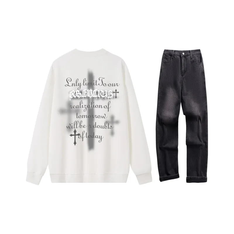 VniVerseVClub Sweatshirt Set Unisex-2