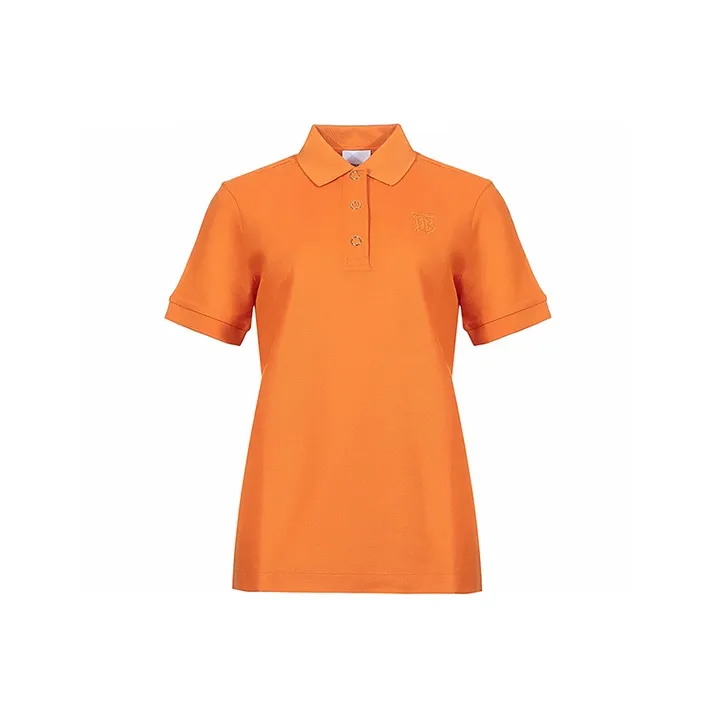 Burberry Polo Shirts Women's Bright Orange-0