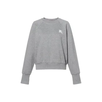 Burberry Burberry Round Neck Pullover Long Sleeves Hoodie