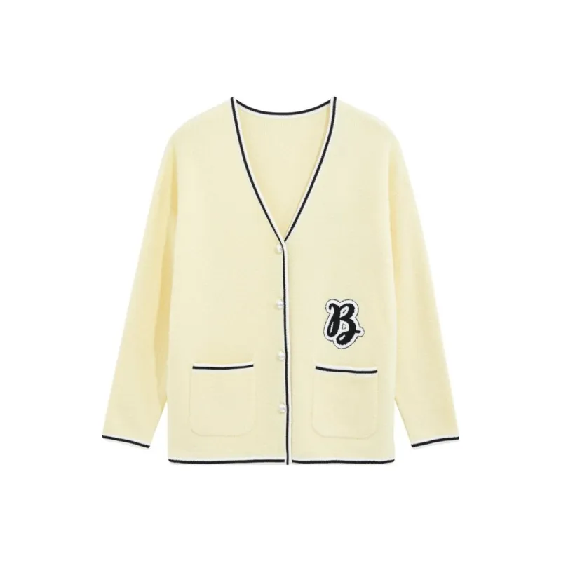 Bebe SS23 Sweaters Women's Light Yellow-0