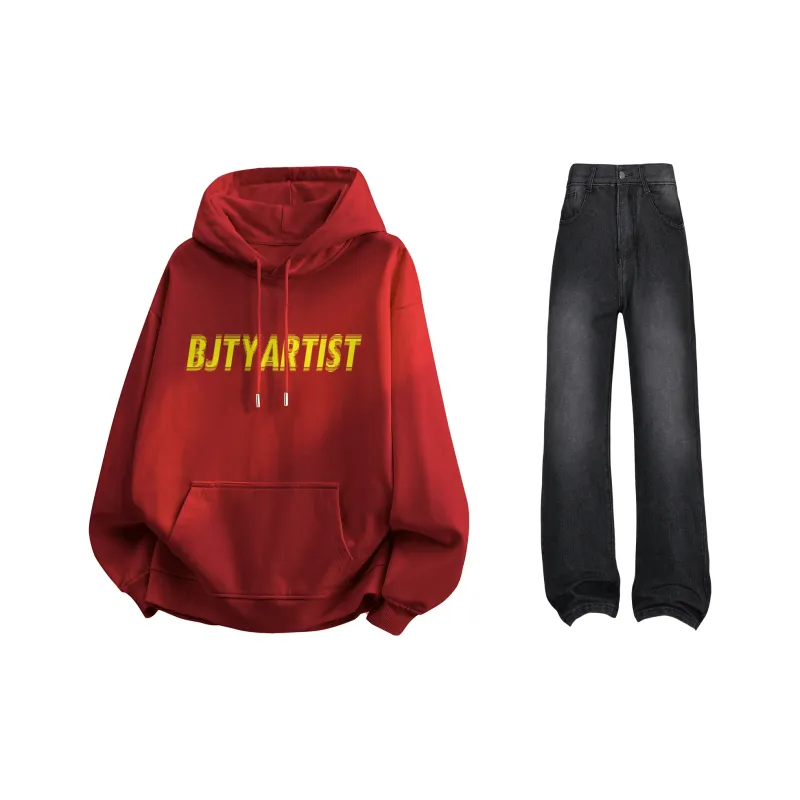 BJTY Sweatshirt Sets Unisex-46