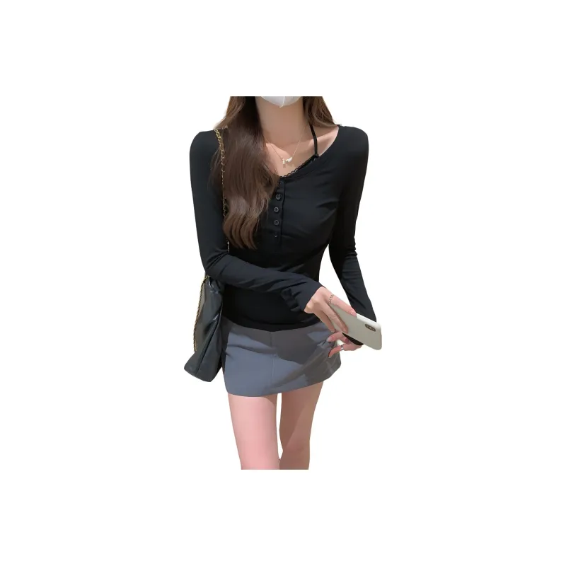 Oudifu T Shirts Women's-2