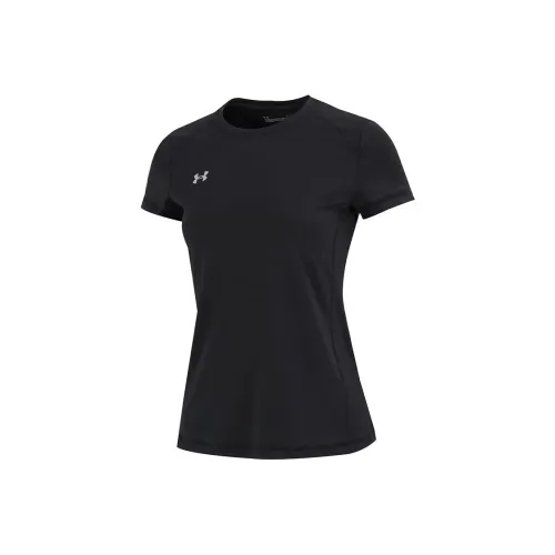 Under Armour Set in Sleeve T Shirt Women's Black