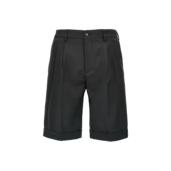 Barena Scandola Tropical Turn Up Hem Bermuda Shorts