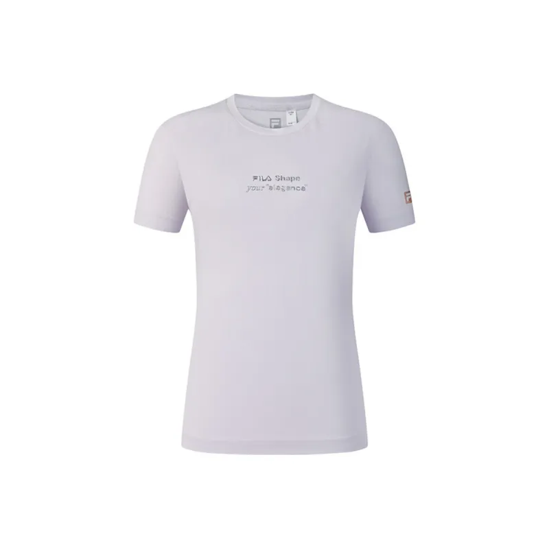 FILA Fitness T Shirt Women's Xianxia Purple-0