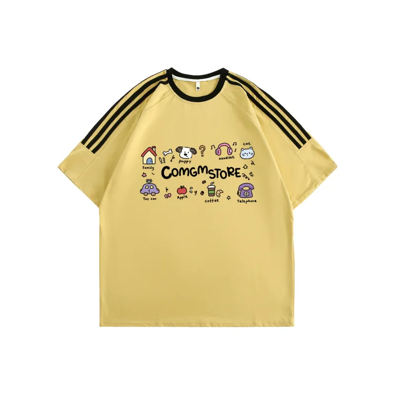 COMGM Raglan Sleeve T Shirt Women's-10
