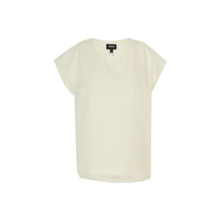 ARMANI JEANS T Shirts Women's White-0