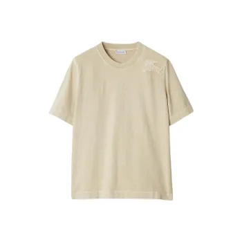Burberry Logo Patch Crewneck T-Shirt