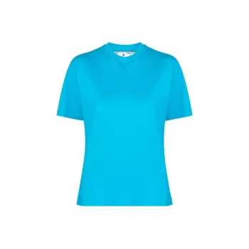 OFF WHITE Diagonal Striped Crewneck T Shirt