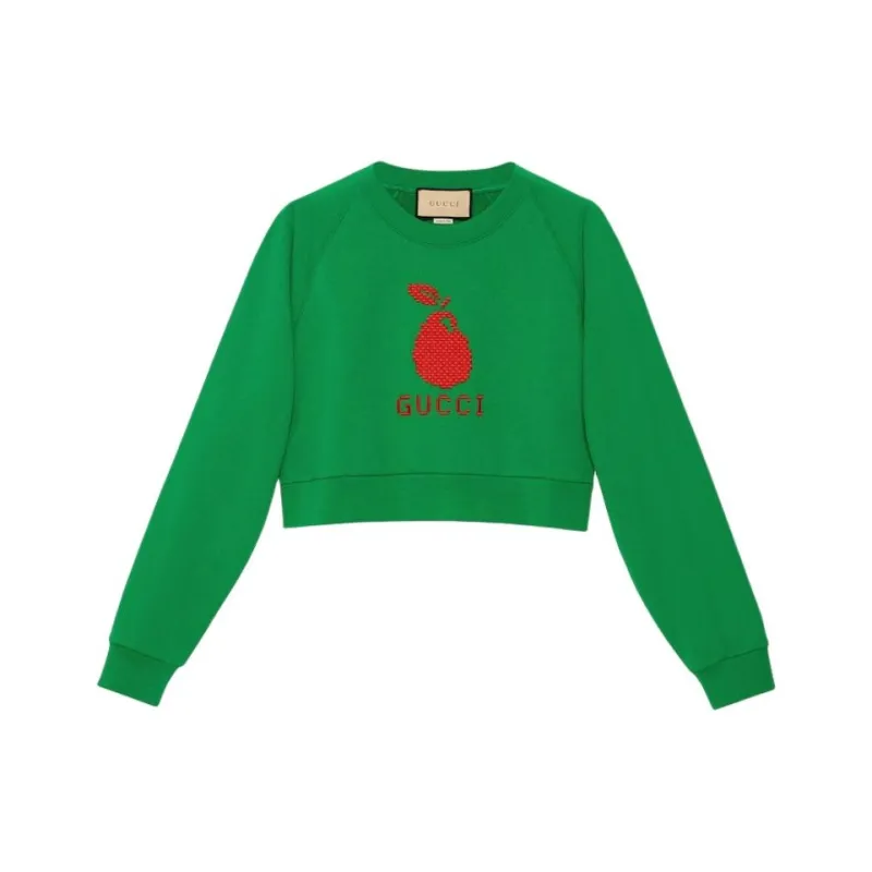 GUCCI Sweatshirts Women's Green-0