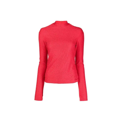 Ferragamo Rhinestone embellished Long sleeved Top