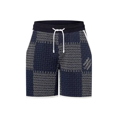 LOUIS VUITTON Damier Quilted Cotton Shorts