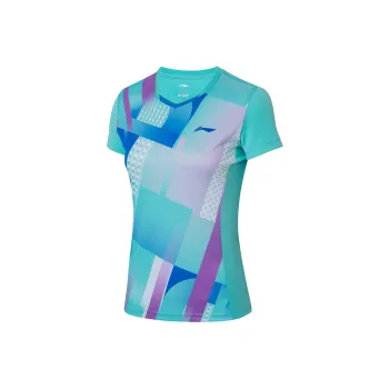 LINING Badminton Series T Shirts Women's Neon Jade Green