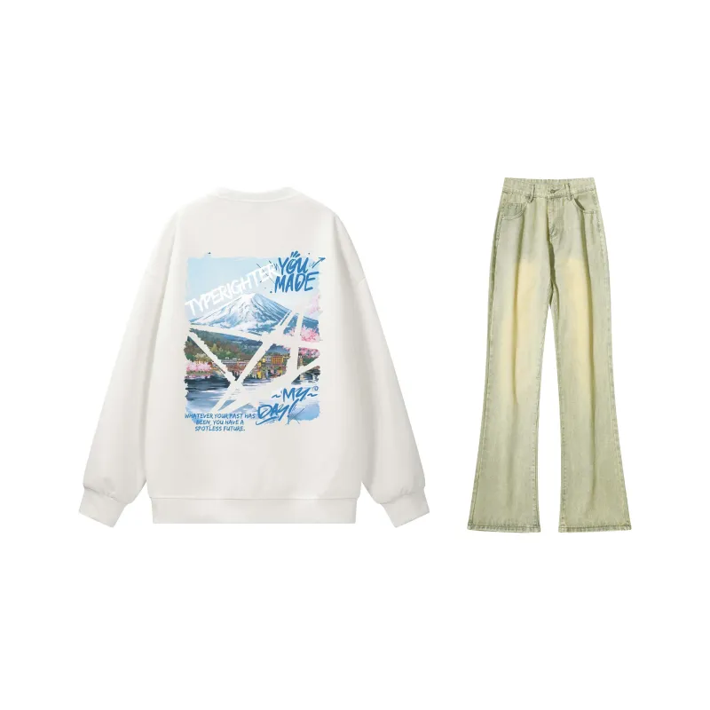 TYPERIGHTER Sweatshirt Set Unisex-17