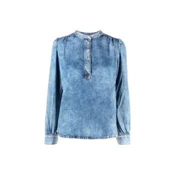 GANNI Shirts Women's Blue