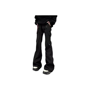 CORNILOT Casual Pants Unisex Black