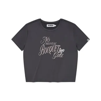 Kirsh SS24 Regular T Shirt Women's Charcoal