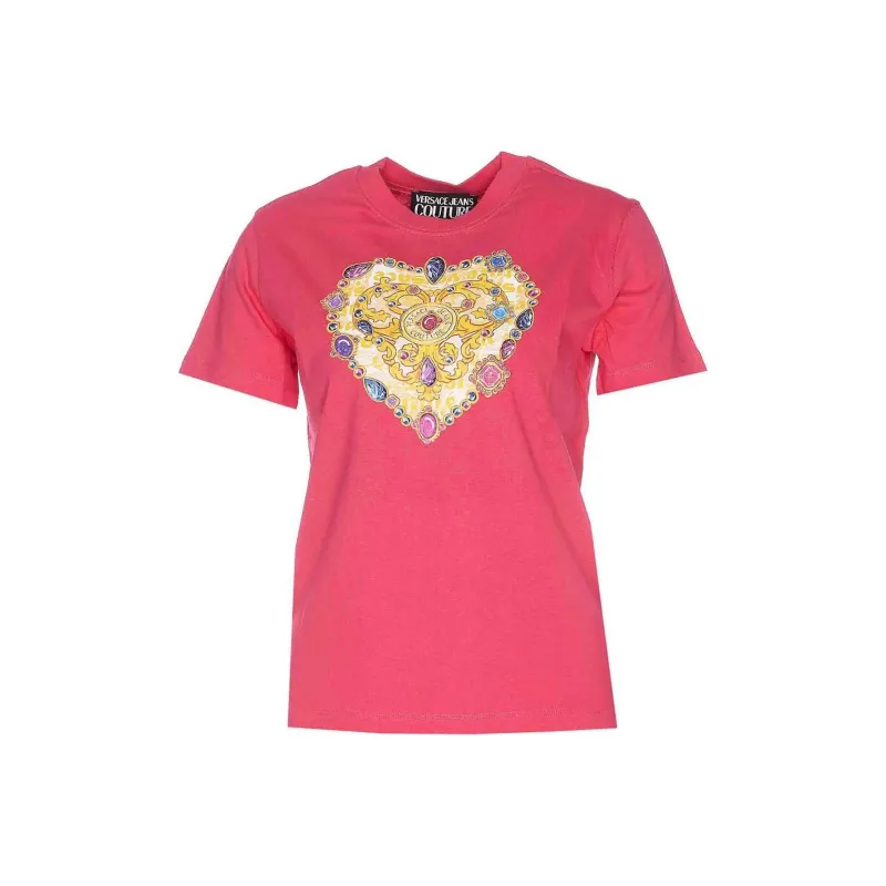 VERSACE JEANS COUTURE T Shirt Women's Fuchsia-0