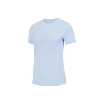 QIAODAN T Shirt Women's Light Transparent Blue