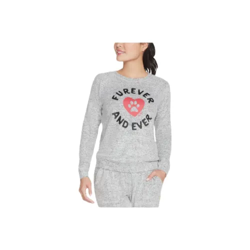 Skechers BOBS Furever Cozy Pullover Knitwear Women's Gray