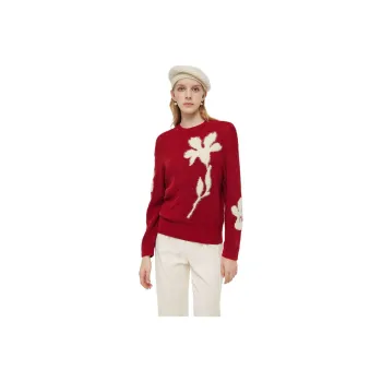 GOELIA Sweater Women's Pepper Red