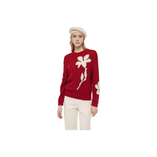 GOELIA Sweater Women's Pepper Red