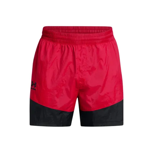 Under Armour FW24 Casual Shorts Men's Hell Red/Black