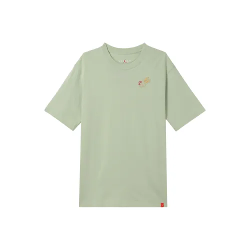 Jordan Drop Shoulder Sleeve T Shirt Women's Green