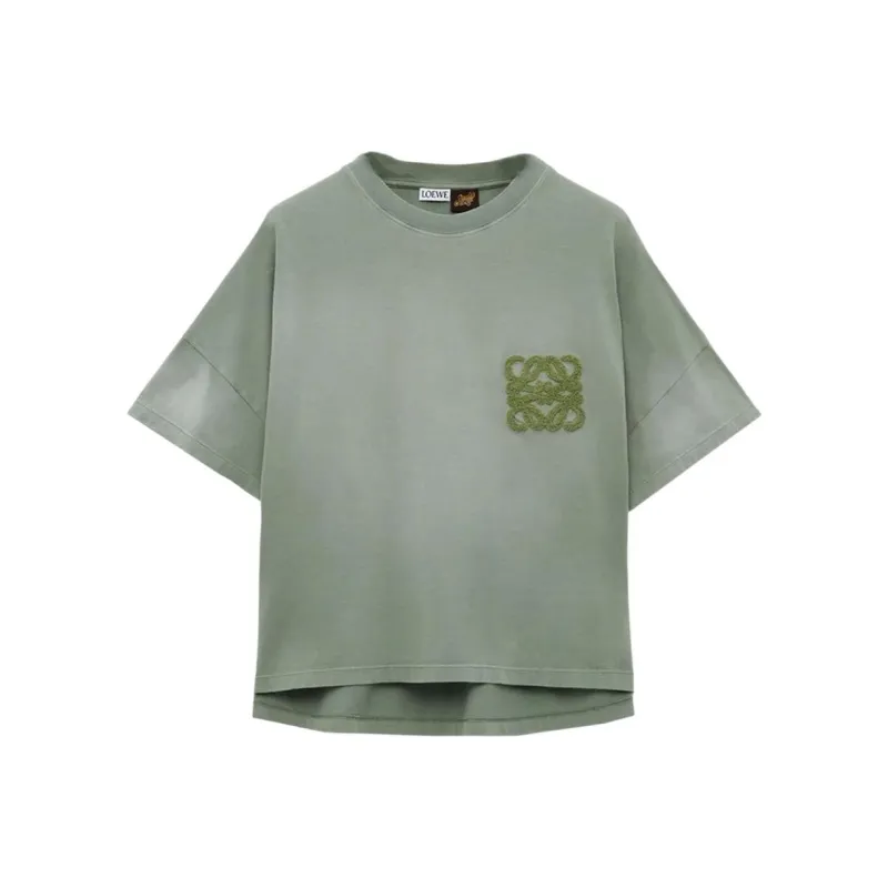 LOEWE T Shirts Women's Green-0