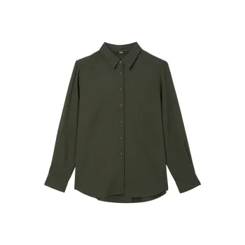 UNIQLO Shirt Women's Dark Olive