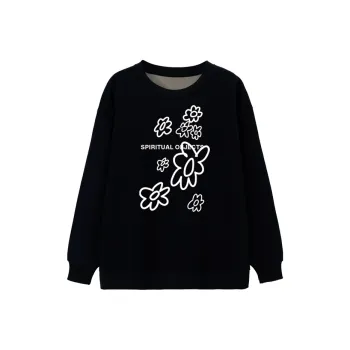 ZCDECO Sweatshirt Women's Black