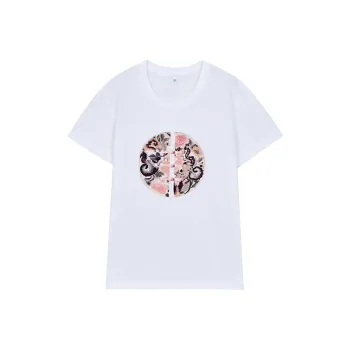 XIARIHUIZAIWANCANHOU T Shirt Women's White