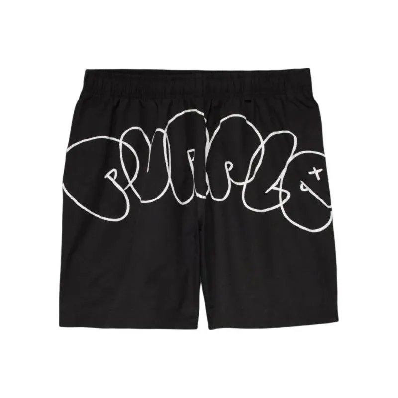 PURPLE-BRAND All Round Shorts-0