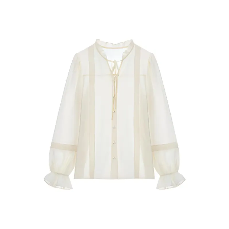 Lagogo Shirts Women's Beige T2-0