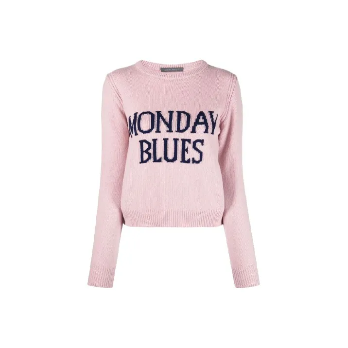 ALBERTA FERRETTI SS22 Fitted Sweater Women's Pink-0