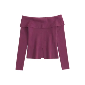 Abercrombie＆Fitch Sweater Women's Berry