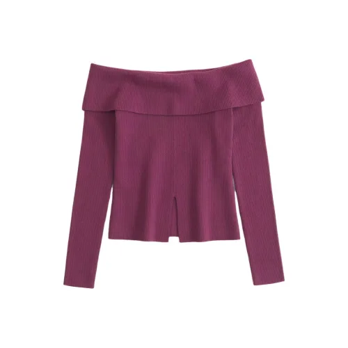 Abercrombie＆Fitch Sweater Women's Berry