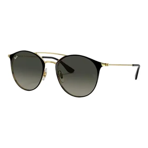 RayBan Metal Round Sunglasses Unisex Black